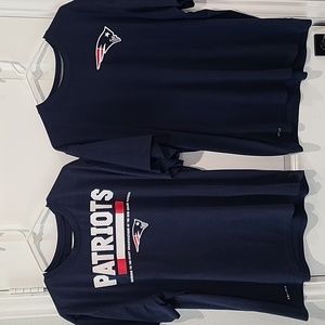 Nike New England Patriots Shirt Lot of Two XXL and XL